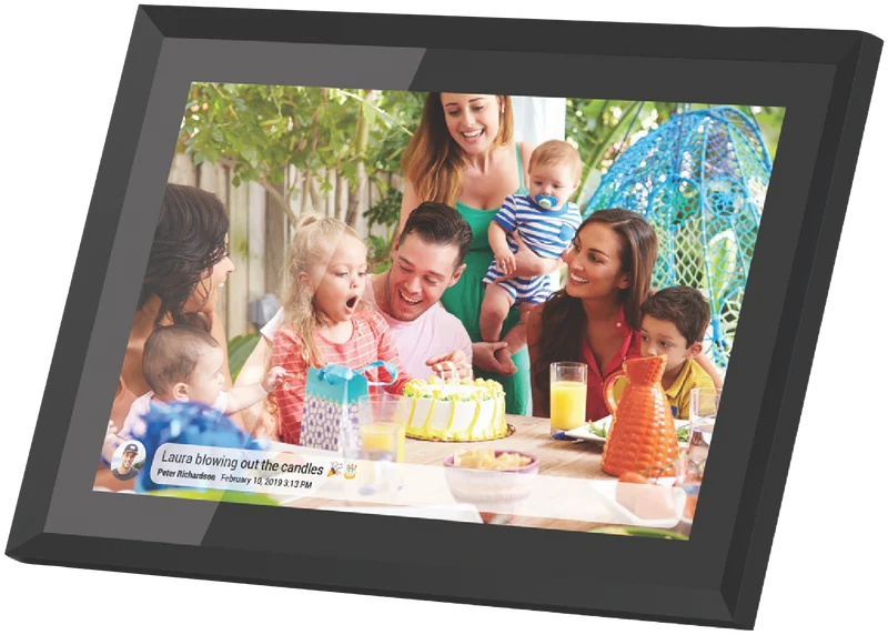 Linsar 10.1" Digital Photo Frame WiFi 16GB Frameo