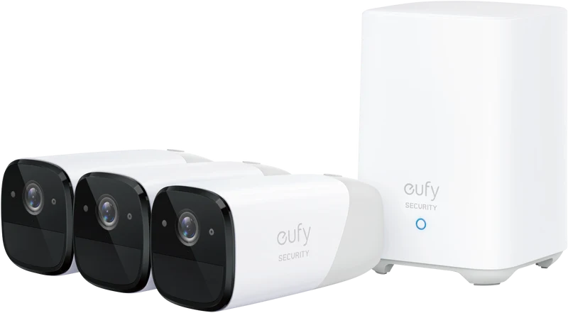 eufy Cam 2 Pro 2K Wireless Security System (3 Pack)