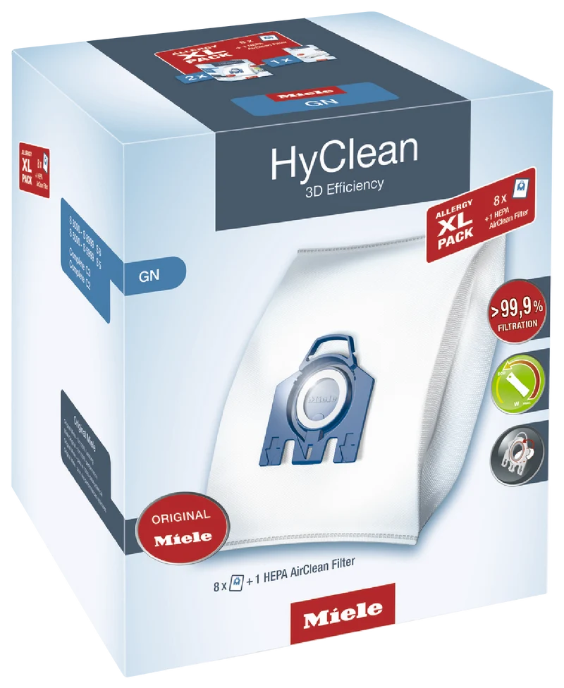 Miele GN 3D Allergy XL Pack Dust Bag Pack