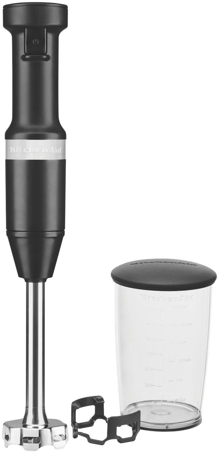KitchenAid Corded Hand Blender - Matte Black