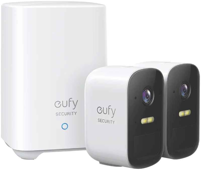 eufy 2C Pro 2K Security System & Homebase (2 Camera)