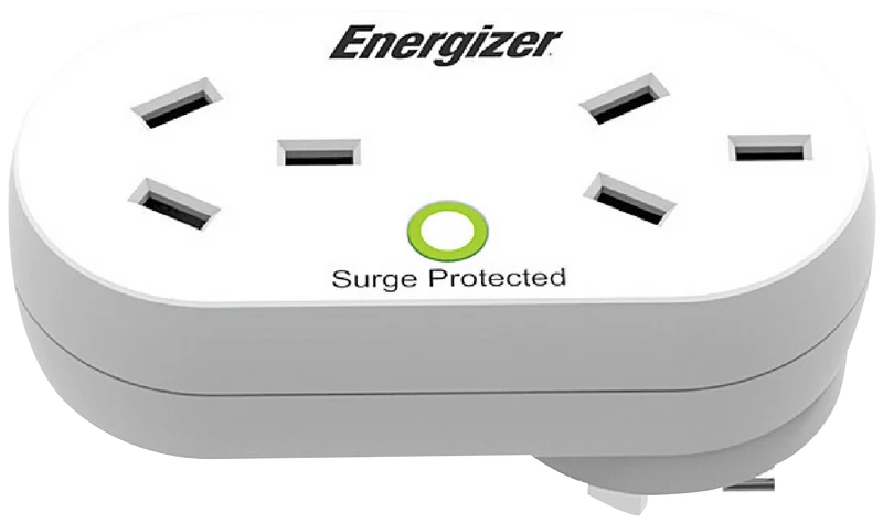 Energizer Double Power Adaptor with Surge Protection