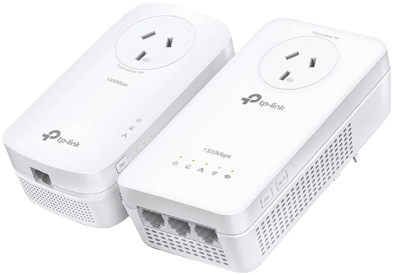TP-LINK AV1300 Gigabit Passthrough Powerline AC Wi-Fi Kit