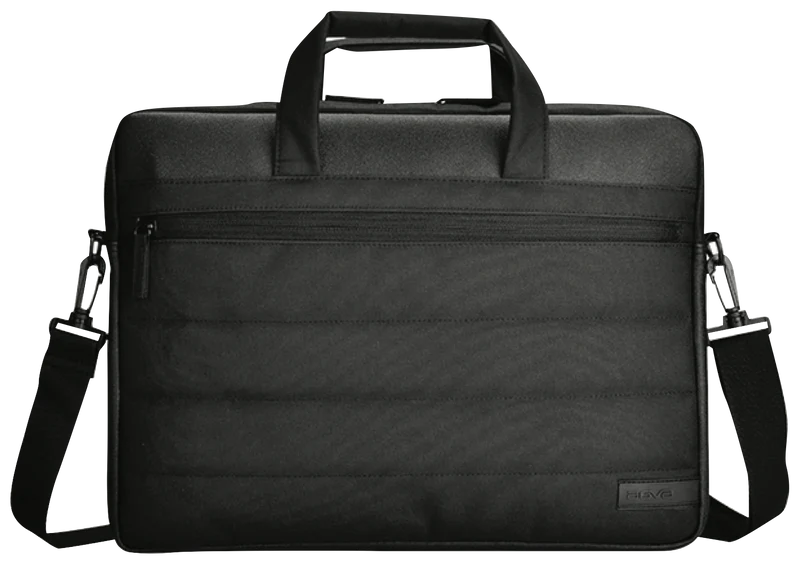 AGVA 15.6" Quilto Laptop Briefcase Black