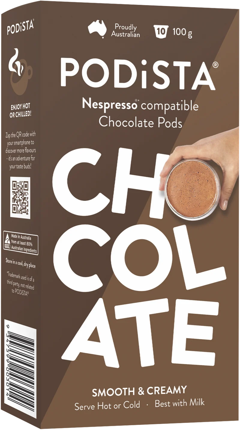 PODiSTA Hot Chocolate Pod 10pk