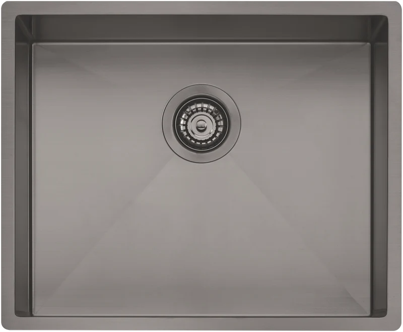 Oliveri Spectra Single Bowl Gunmetal Sink
