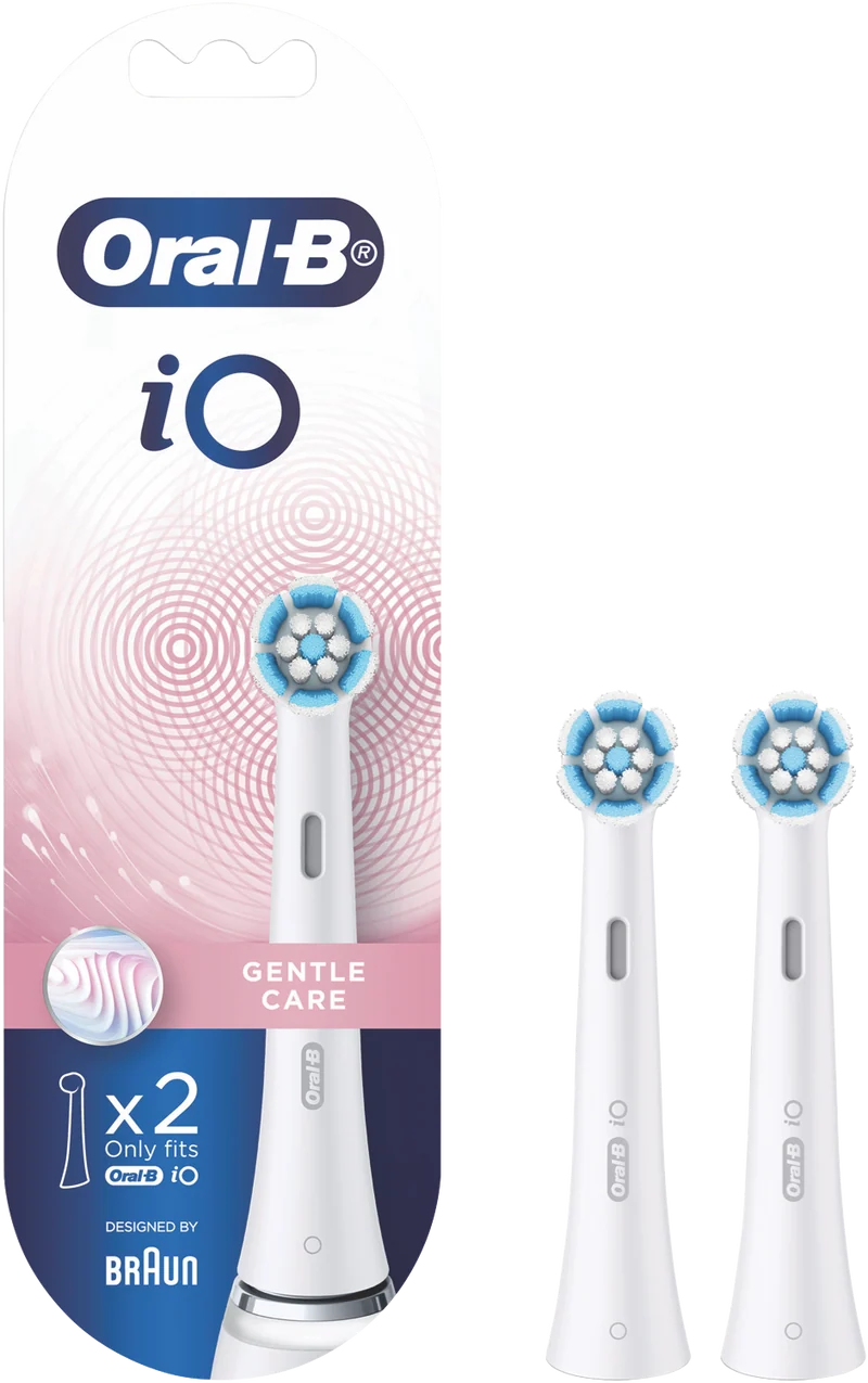 Oral B IO White Gentle Clean Replacement Heads 2Pk