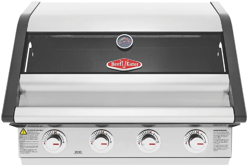 BeefEater 1600 Series 4 Burner Built In BBQ