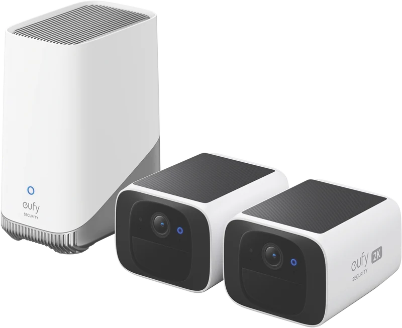 eufy Solocam S220 2 Camera System with Homebase 3