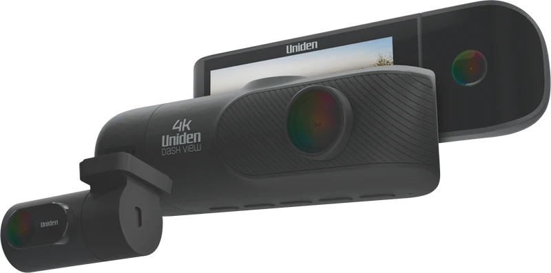 Uniden 4K 3 in 1 Dash Cam