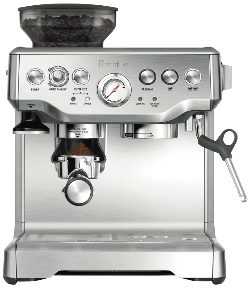 Breville The Barista Express Coffee Machine Brushed Stainless Steel