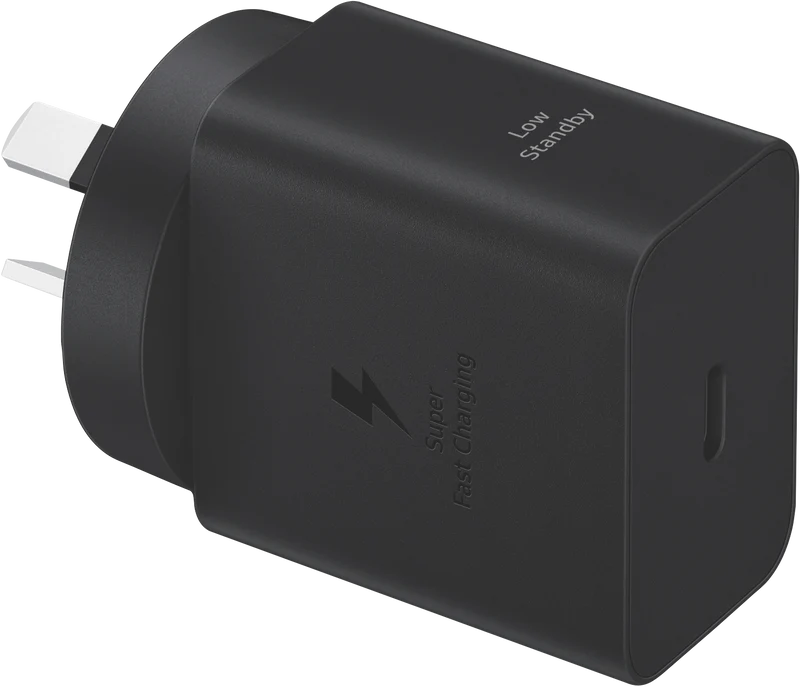 Samsung 45W Power Adaptor and USB-C TO USB-C Cable Black