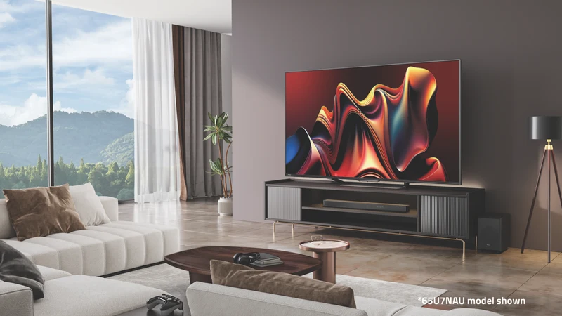 Hisense 85" U7NAU 4K Mini-LED QLED Smart TV 24