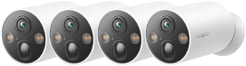TP-LINK 2K 4MP Smart Wire-Free Security Camera System (4-pack)
