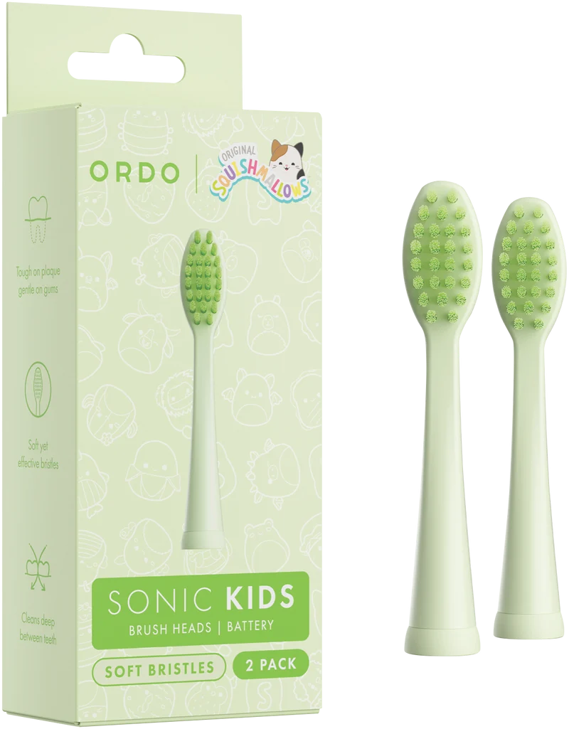Ordo 2 Pack Squishmallow Rutabaga Brush Heads