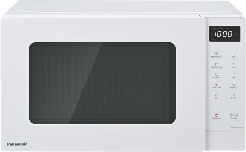 Panasonic 20L 800W Compact Microwave White
