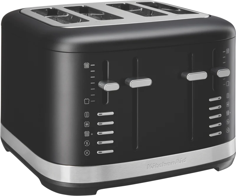 KitchenAid 4 Slice Toaster Matte Black
