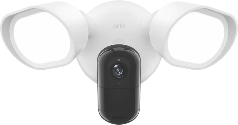 Arlo Wired Floodlight Camera (White)