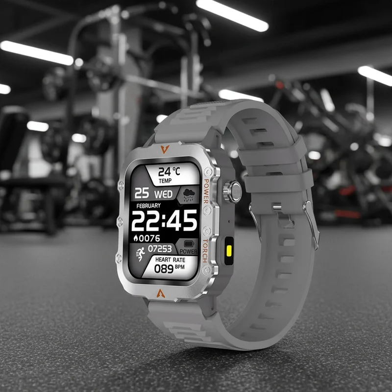 Smartwatch med GPS och Pulsmätare - Sportklocka