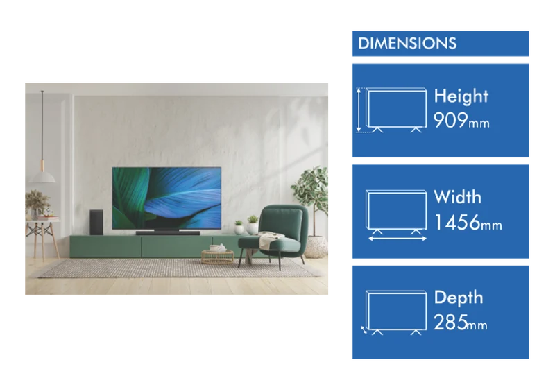 LG 65" QNED86 4K UHD LED Smart TV 24