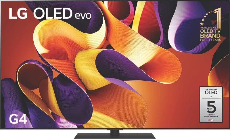 LG 65" OLED EVO G4 4K Smart TV 24