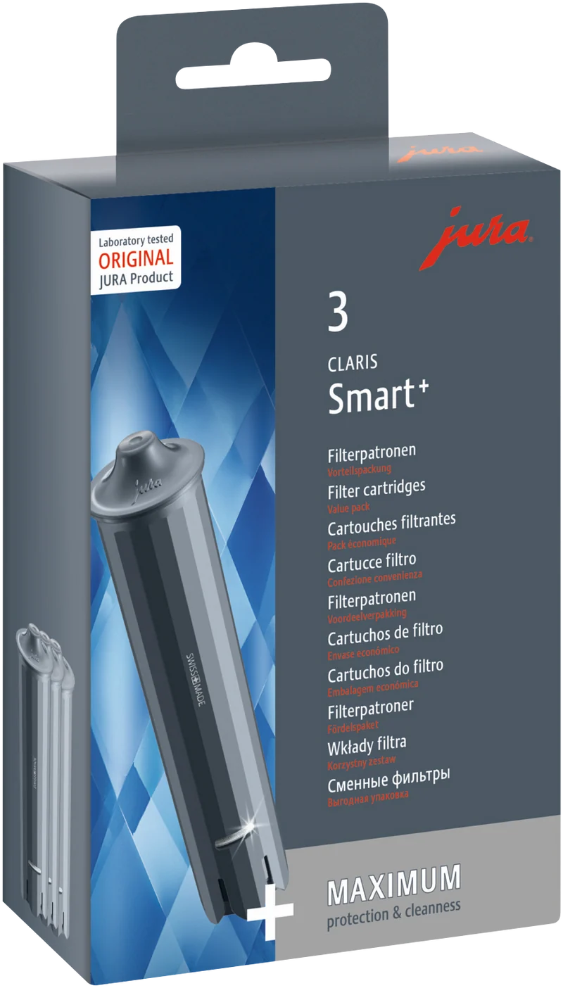 JURA Claris Smart + 3 Pcs Filter Cartridge
