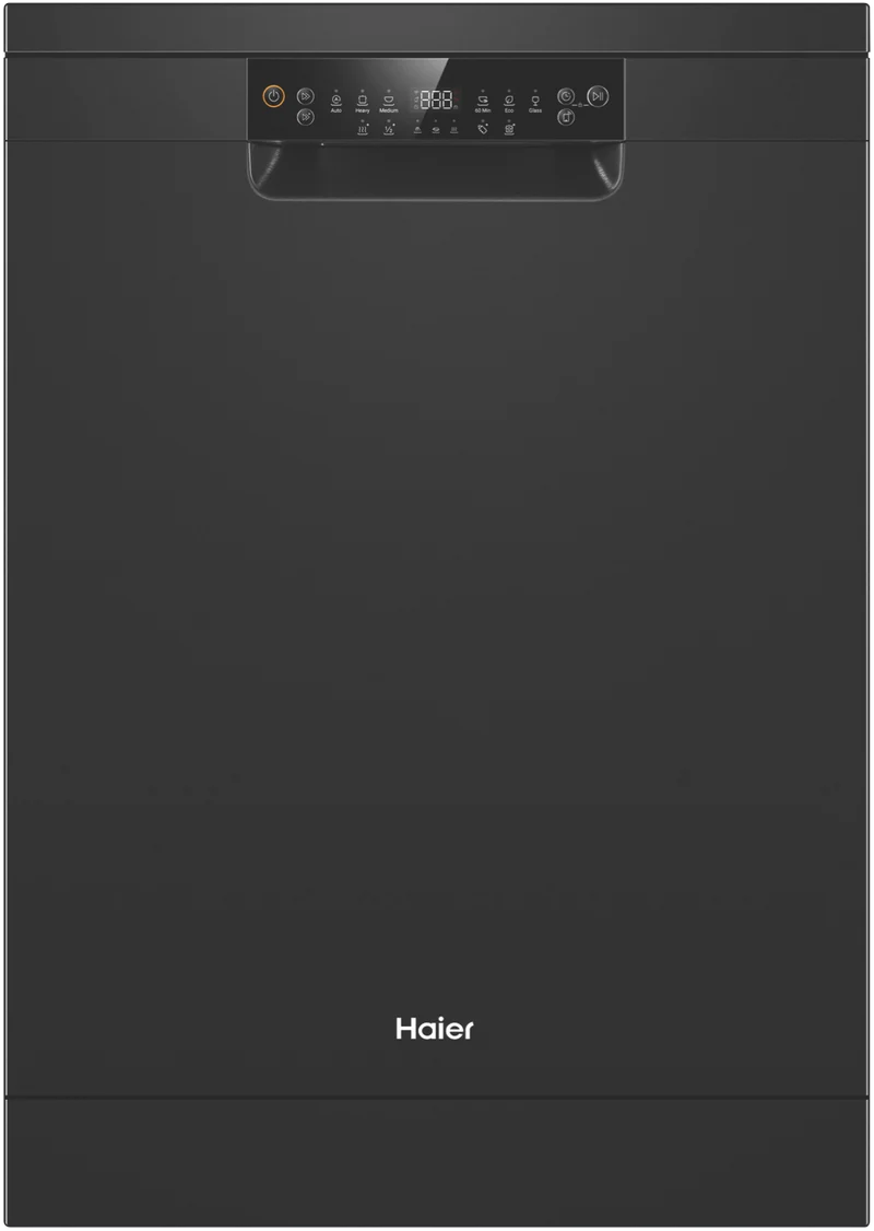 Haier 500 Series Freestanding Dishwasher - Black