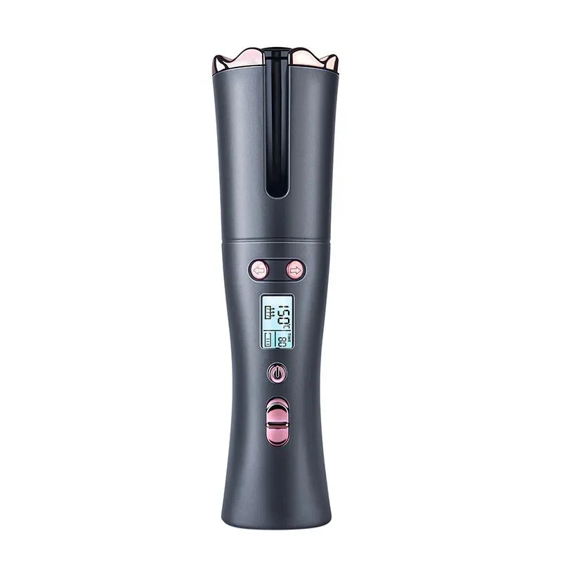 Portable Multifunctional Automatic USB Charging Smart Wireless Hair Curler Curling Iron